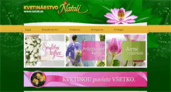 Desktop Screenshot of natali.sk